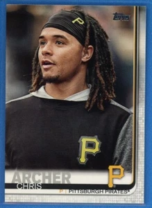2019 Topps Photo Image Variation Short Print SP #380 Chris Archer Black PullOver - Picture 1 of 2