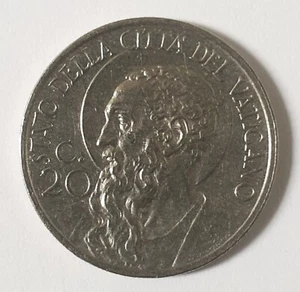 STATO PONTIFICIO VATICANO 20 CENTESIMI ANNO 1934  PIO XI - Foto 1 di 2
