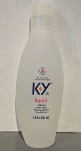 K-Y KY Liquid Classic Smooth Water Based Personal Lubricant 4.5 oz - Picture 1 of 1