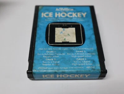 Ice Hockey (Atari 2600, 1981) Cart Only - Image 1 of 2