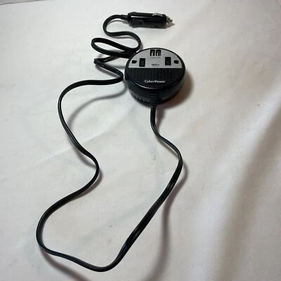 Inversor de corriente CyberPower CPS160PPB2U 160 con 2 tomas de CA, negro/rojo Foto 1 de 4