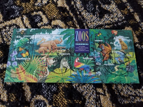Australia CTO Mini-Sheet - 1994 Threatened Animals - A142 Cover