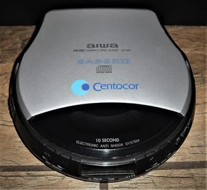 AIWA "RARE PROMOTIONAL Centocor" XP-570 CD Player Anti-Shock E.A.S.S. Plus 1998 - Picture 1 of 8