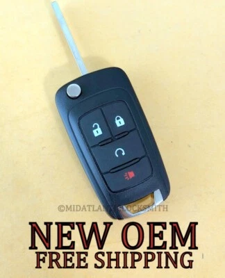 COMO NUEVO OEM GM 13-18 BUICK ENCORE MANDO A DISTANCIA ABATIBLE ARRANQUE FOB TRANSMISOR 13585814 Foto 1 de 4