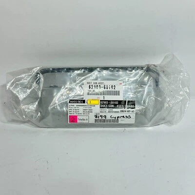 OEM 2010-2024 Toyota 4Runner DUCTO CUARTO DE VENTILACIÓN RH/LH 62903-60102 6290360102 Foto 1 de 3