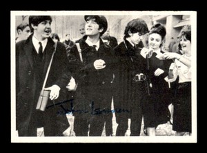 1964 Topps Beatles B and W #142 John Paul George   NM X2642142