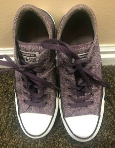 purple converse ebay
