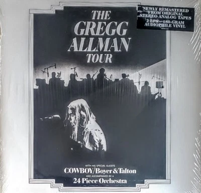 THE GREGG ALLMAN TOUR - 180 GRAM VINYL 2 LP SET REMASTERED " NEW, SEALED " - Image 1 of 2