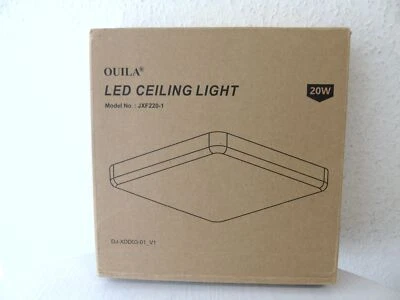 OUILA Plafón Led 20W Cuadrado Nuevo Factura IVA Foto 1 de 3