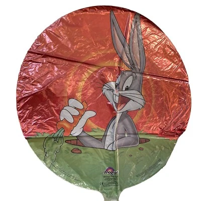 Globo Anagrama Mylar Vintage 1998 Bugs Bunny 17" Warner Bros. Dibujos animados nuevos Foto 1 de 4
