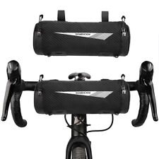 ROCKBROS Bike Front Handlebar Bag Rainproof Saddle Shoulder MTB Road Tube Bag US