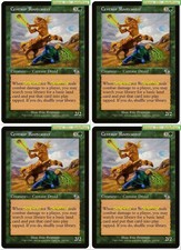 4x CENTAUR ROOTCASTER magic JUDGMENT GREEN 2/2 CREATURE MTG PLAYSET CARD LOT
