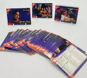 1993 Star Trek Deep Space Nine DS9 Skybox Complete 100 Card Base Set - Picture 1 of 5
