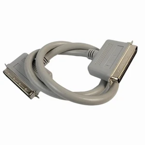 50-PIN MALE TO 50-PIN MALE CONNECTORS SCSI CABLE 3' - Photo 1/3