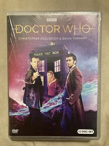 Doctor Who: Christopher Eccleston & David Tennant New DV Boxed Set New, A-1 - Picture 1 of 4