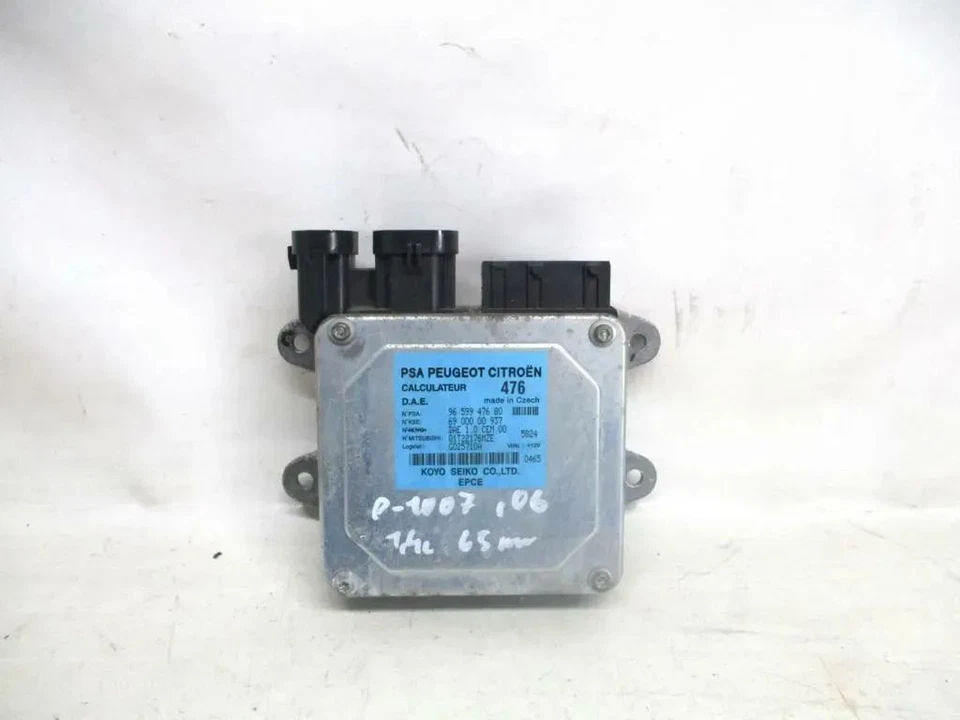 Peugeot 1007 Centralina Pompa Servosterzo Anno 2006 1,4L 65kW Koyo 9659947680 - Immagine 1 di 1