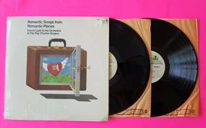 Romantic Songs from Romantic Places Enoch Light Ray Charles Singers 12" 2 x LP - Picture 1 of 12