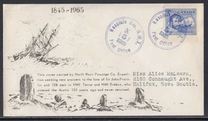 Canada - Oct 5, 1965 Resolute Bay N.W.T., Franklin Anniv. - Picture 1 of 1