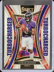 Lamar Jackson - 2024 Panini Select Football - Turbocharged #3 - Bild 1 von 1