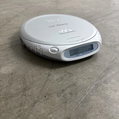 Sony CD Walkman D-EJ368CK Portable CD Player Discman Tested Silver - Image 1 of 4