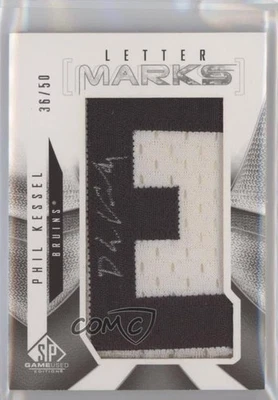 2009-10 SP Game Used Edition Letter Marks /50 Phil Kessel #LM-KE Auto - Image 1 of 2
