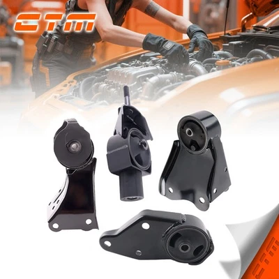 Engine Motor Transmission Mount Set 4PCS. 1993-1998 for Mercury Villager 3.0L — 第 1/4 张图片