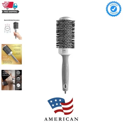 Cepillo de pelo térmico redondo de cerámica + iones - No eléctrico - Blowou profesional... Foto 1 de 4