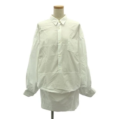 JUNYA WATANABE COMME des GARCONS | 2023AW | Vestido camisero diseño ancho | S | Blanco Foto 1 de 4