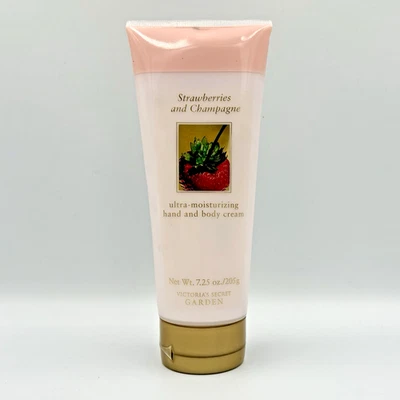 Creme ultra hidratante para mãos e corpo Victoria's Secret morangos e champanhe - Imagem 1 de 4