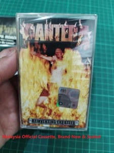 2000 Pantera  Reinventing the Steel Malaysia Official Cassette Brand New马来西亚版卡带 - Picture 1 of 3