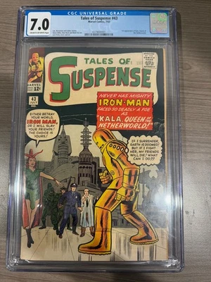 Tales of Suspense #43 (Marvel Comics julio 1963) CGC 7.0 1st All Kala Foto 1 de 2