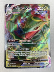 Rayquaza VMAX 102/159 Crown Zenith Ultra Raro Holo Pokemon Juego de Cartas Coleccionables Casi Nuevo - Imagen 1 de 2