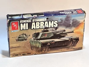 Vintage 1988 Ertl amt General Dynamics M1 Abrams Model 1/72 8637 - Picture 1 of 6