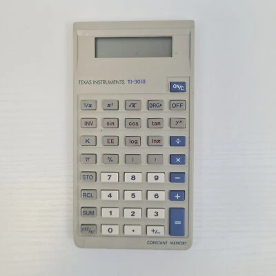 Texas Instruments TI-30 III Calculator Fully Working - Image 1 of 4