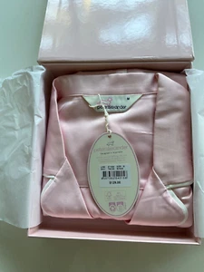 Peter Alexander Pale Pink Satin Shortie Set BNWT RRP $129 Size M Price Drop - Picture 1 of 4