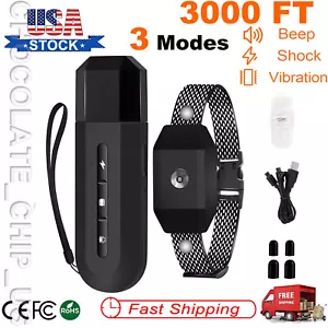 3000 FT Remote Dog Shock Training Collar Rechargeable Waterproof Pet Trainer NEW - Picture 1 of 11