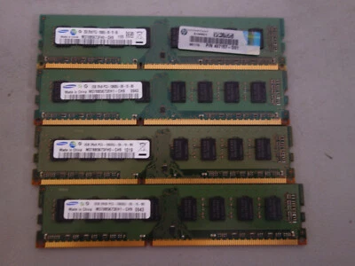 Samsung 8GB (4x2GB) 2Rx8 PC3-10600U M378B5673EH1-CH9  - Image 1 of 3