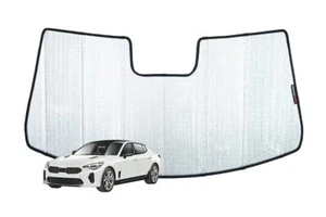 Genuine SNAPSHADES Front Windscreen Sun Shade for KIA Stinger (CK; 2018-2023) - Picture 1 of 7