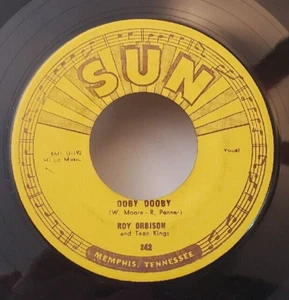 Roy Orbison OOBY DOOBY / GO! GO! GO!  (ROCK 45) #242 PLAYS VG+ - Picture 1 of 4