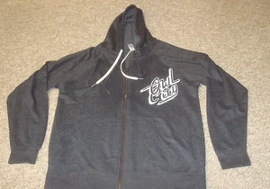 Eulenstadt. Anthrazitgrauer Hoodie mit Reißverschluss vorne. Gr. XL. Tour Shirt - Bild 1 von 3