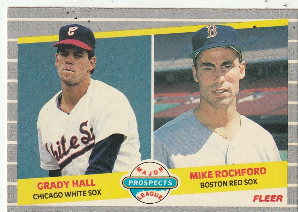 FREE SHIPPING-MINT-1989 Fleer Grady Hall Mike Rochford #650 PROSPECTS - Image 1 of 1