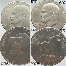 1 Dollar USA Commemorative Conquete de l Espace 1971 1978 Aigle Lune Cloche Nasa