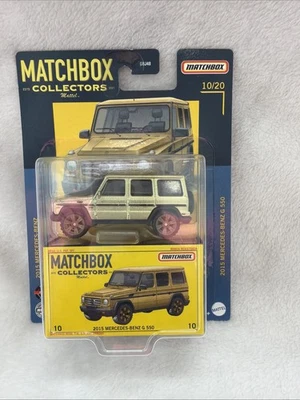 MATCHBOX КОЛЛЕКЦИОНЕРОВ ЗОЛОТО 2015 MERCEDES-BENZ G 550 # 10/20 НОВЫЙ - Изображение 1 из 4