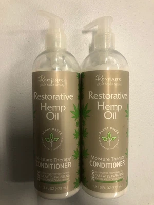 Renpure Restorative Hemp Oil Moisture Therapy Conditioner 16 oz - Image 1 of 2