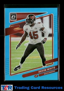 2021 Donruss Optic #174 Devin White Aqua #/299 - Picture 1 of 2
