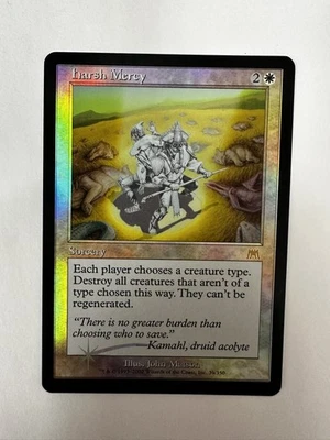 FOIL Harsh Mercy *Onslaught* MTG Magic the Gathering - Image 1 of 2