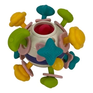 Baby Beißspielzeug - Sensorik, Motorik Ball - geeignet ab 0m+ - Zahnungshilfe - Bild 1 von 6