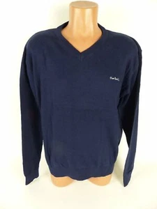 PIERRE CARDIN Herren Pullover Gr. XL dunkelblau Pulli V-Ausschnitt (4460) - Bild 1 von 6