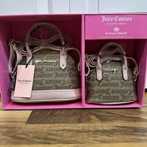 JUICY COUTURE Mix and Match Two Handbags Gift Boxed Set Crossbody Bags *NIB *NWT - Picture 1 of 9