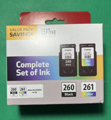 Cartucho de tinta original Canon 260 261 para impresora TS6420 6420a TR7020 - NUEVO Foto 1 de 4